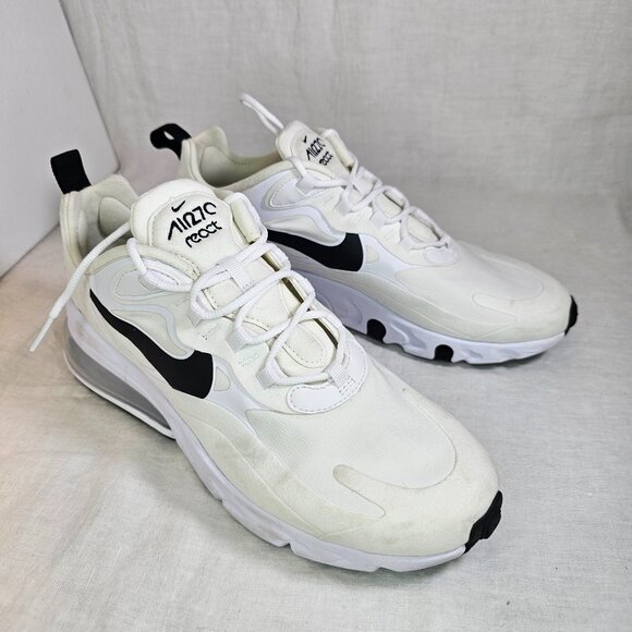 Nike Air Max 270 React Lightweight Sneaker US 10 CI3899-101 - Picture 1 of 10